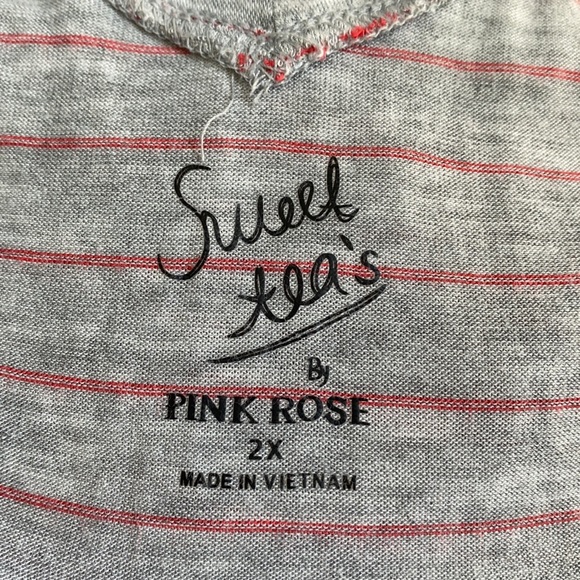 Striped Sleeveless Tunic - Picture 4 of 4